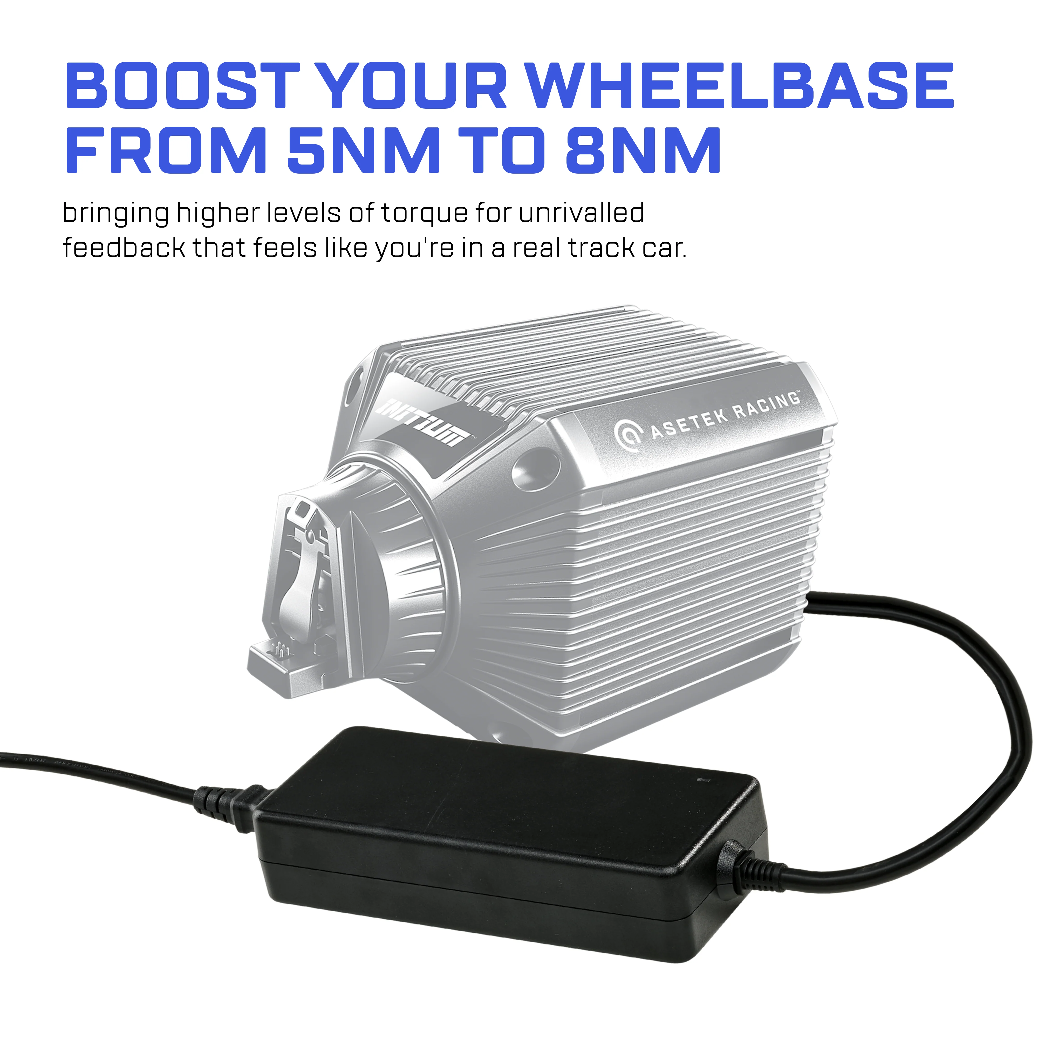 Asetek Initium Wheelbase Boost Kit (8Nm) - Image 4