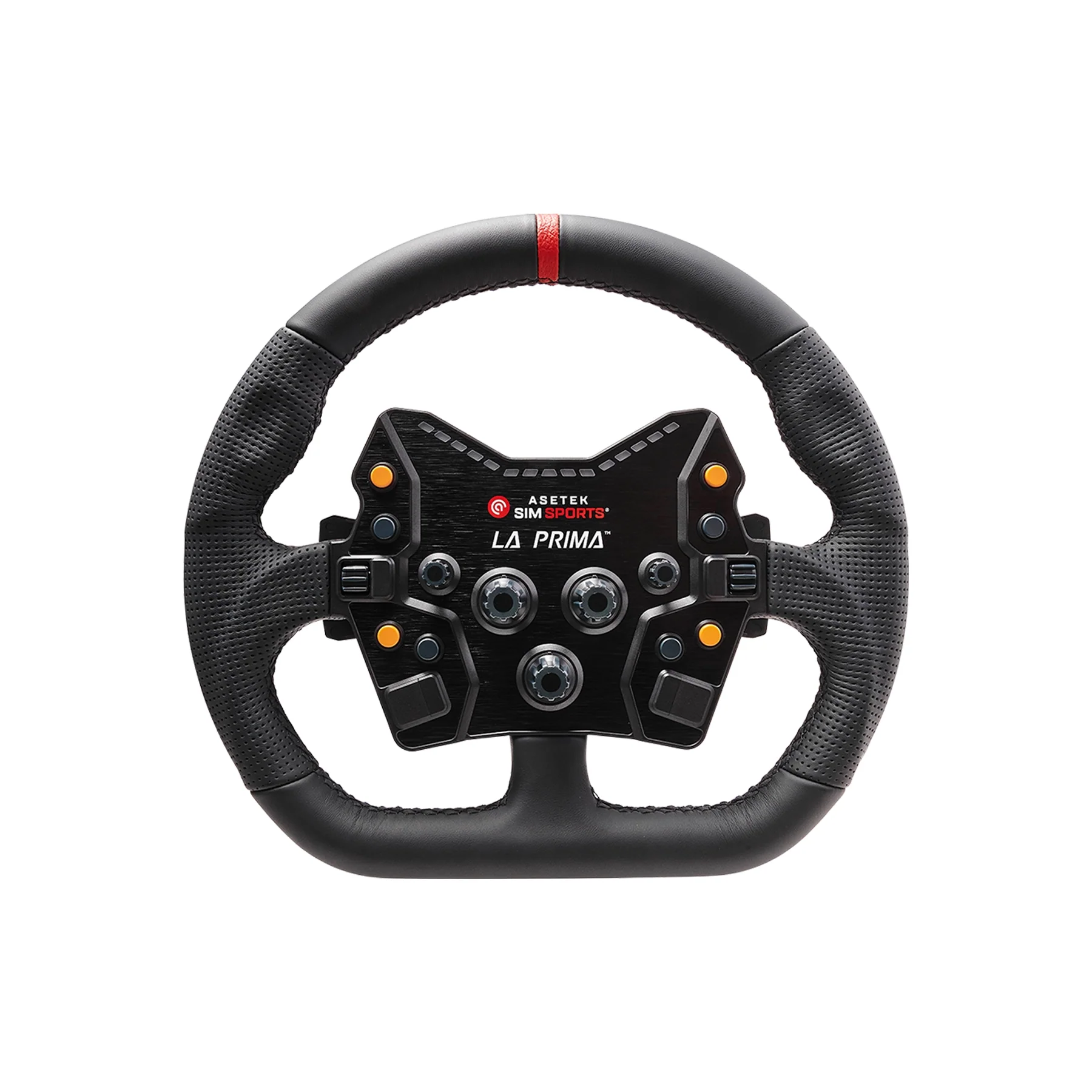 Asetek Closed D Black Leather Rim - Image 5