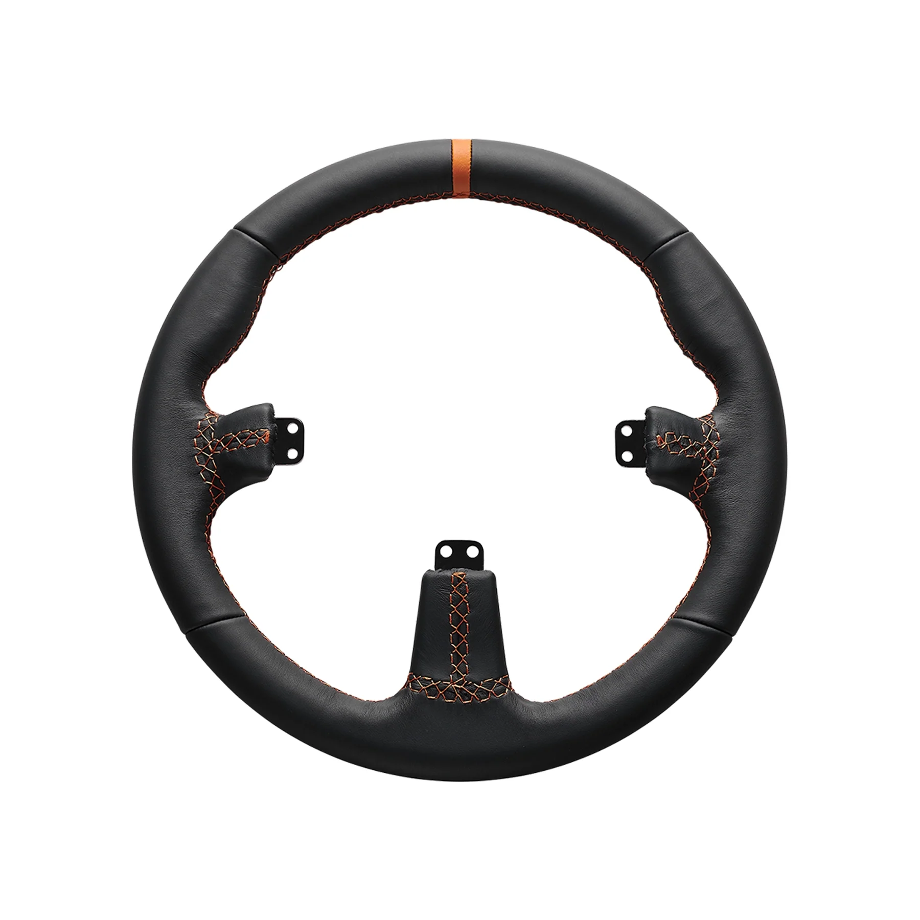 Asetek Round Black Leather Rim