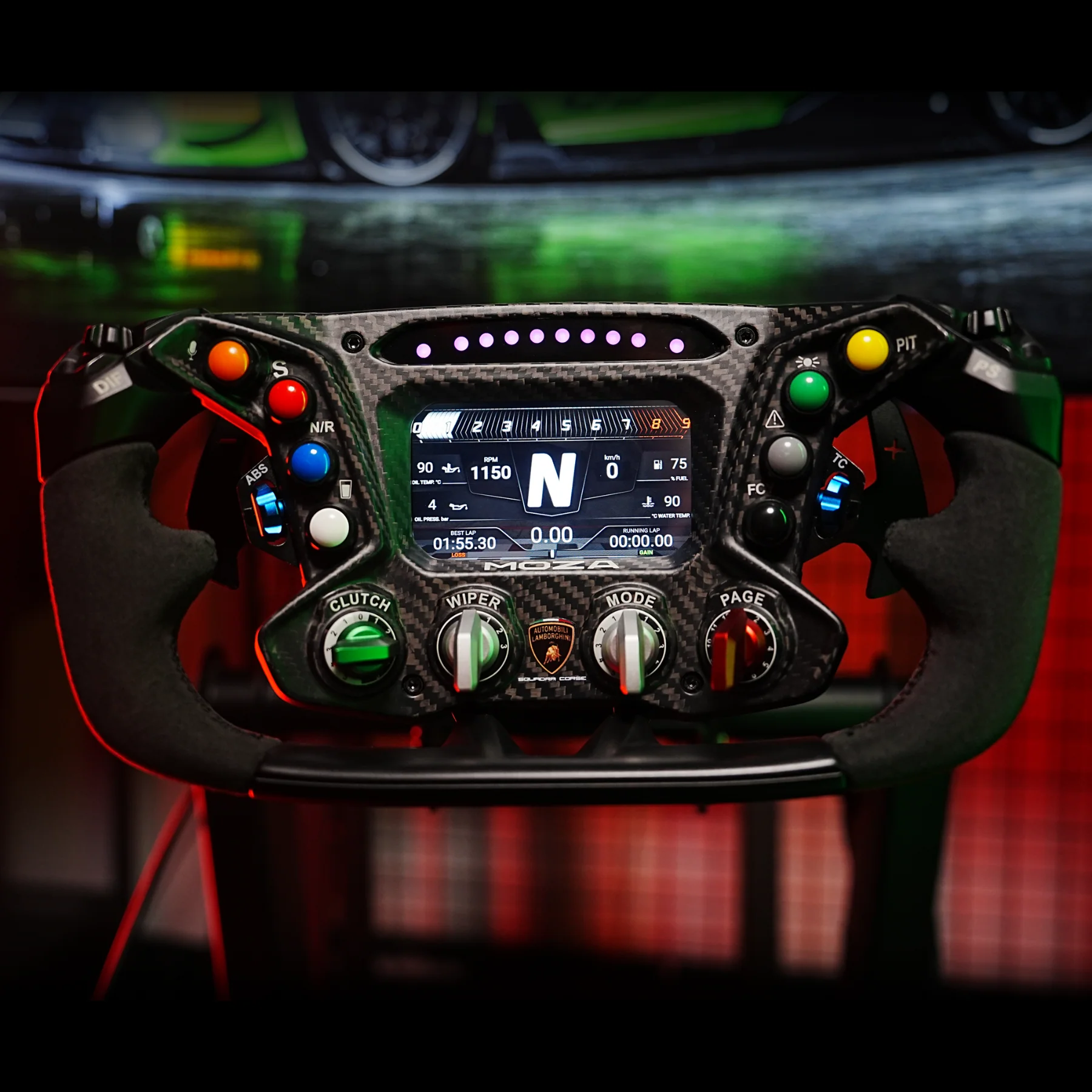 MOZA RACING Essenza SCV12 Sim-Racing Steering Wheel - Image 2
