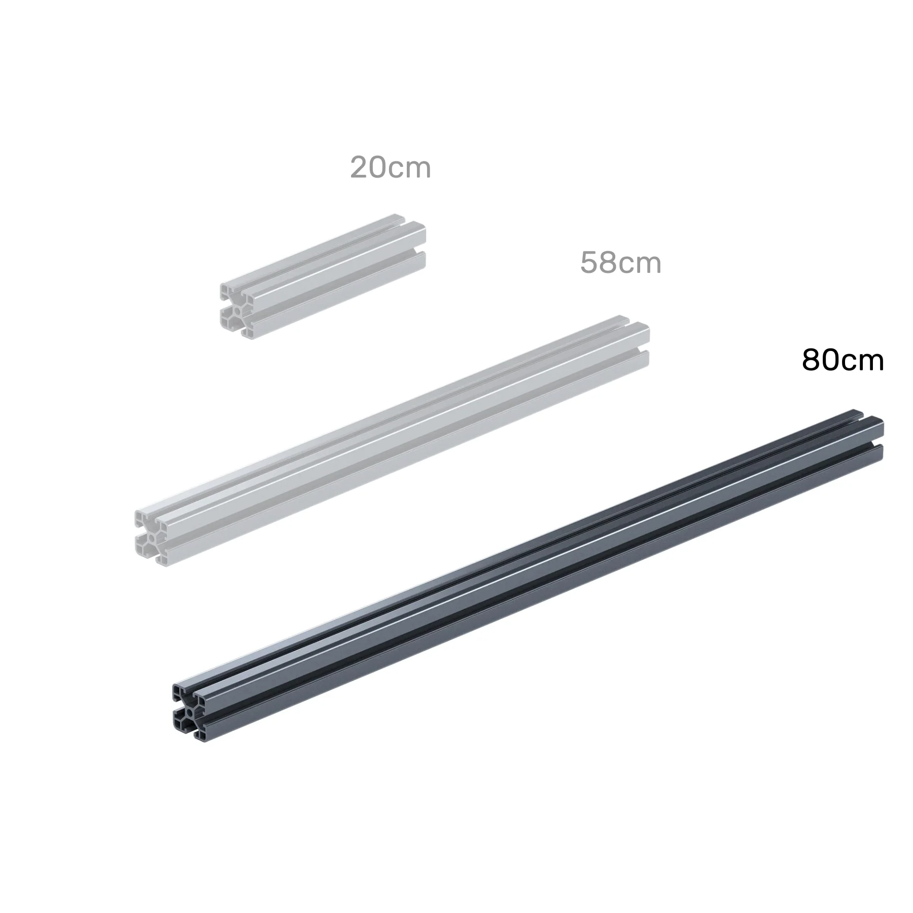 PRIME Aluminium Profile with 8mm Slots - Image 13