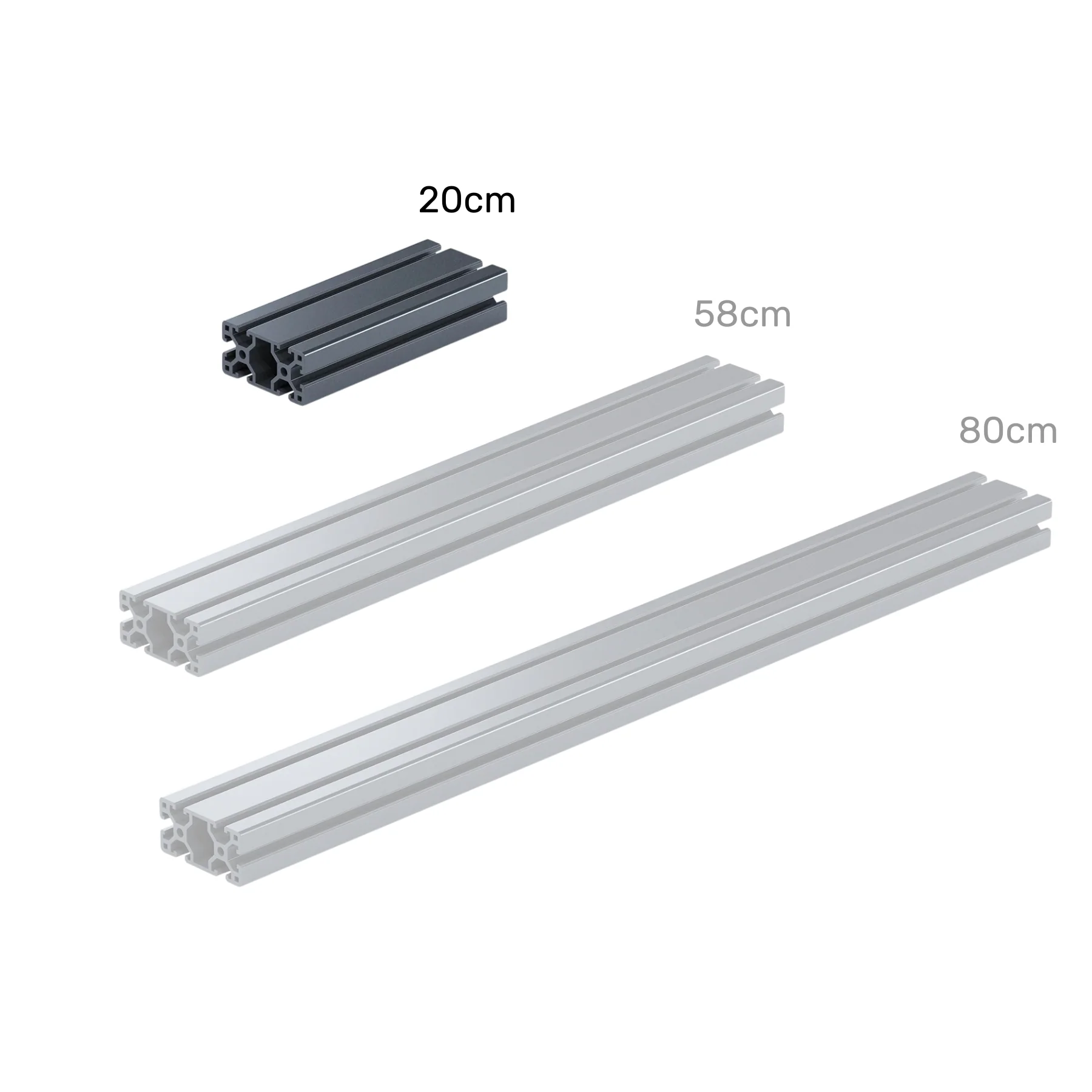 PRIME Aluminium Profile with 8mm Slots - Image 17