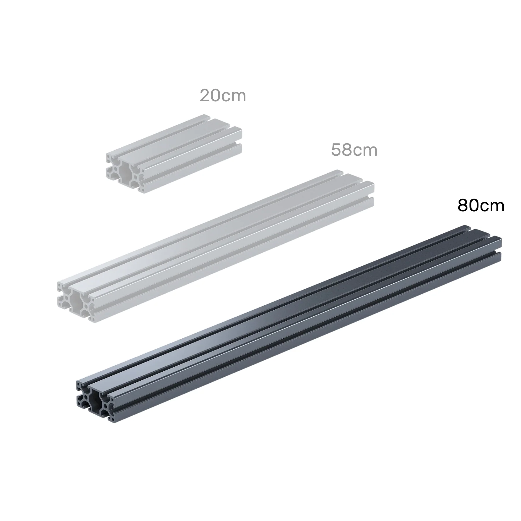 PRIME Aluminium Profile with 8mm Slots - Image 25