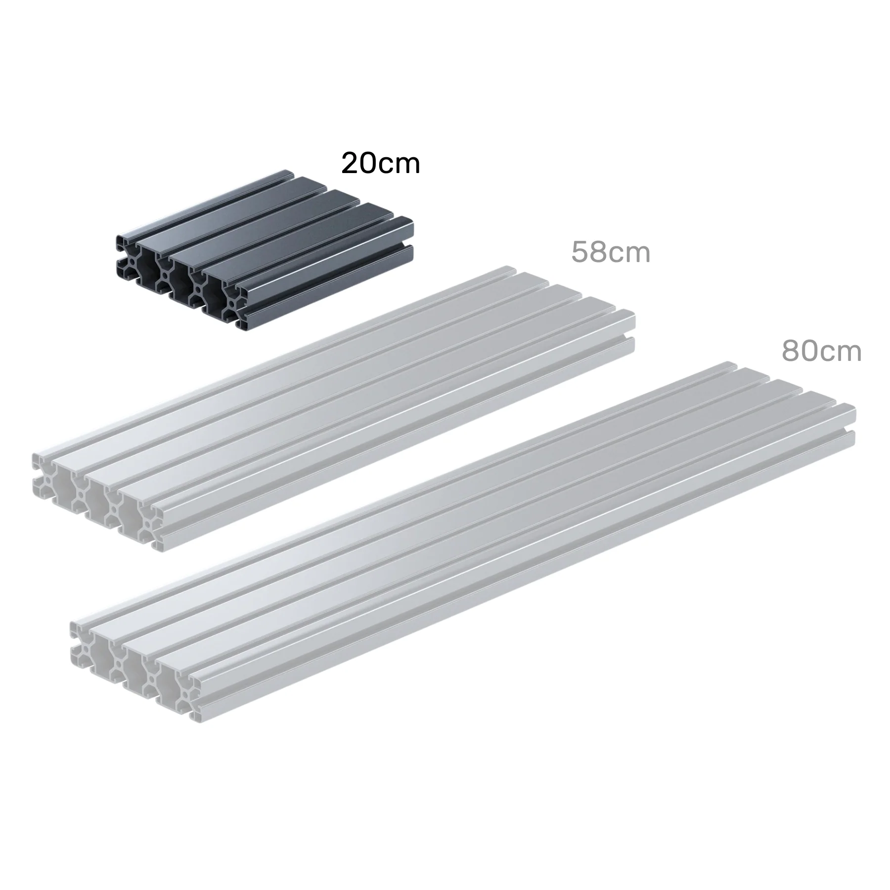 PRIME Aluminium Profile with 8mm Slots - Image 29