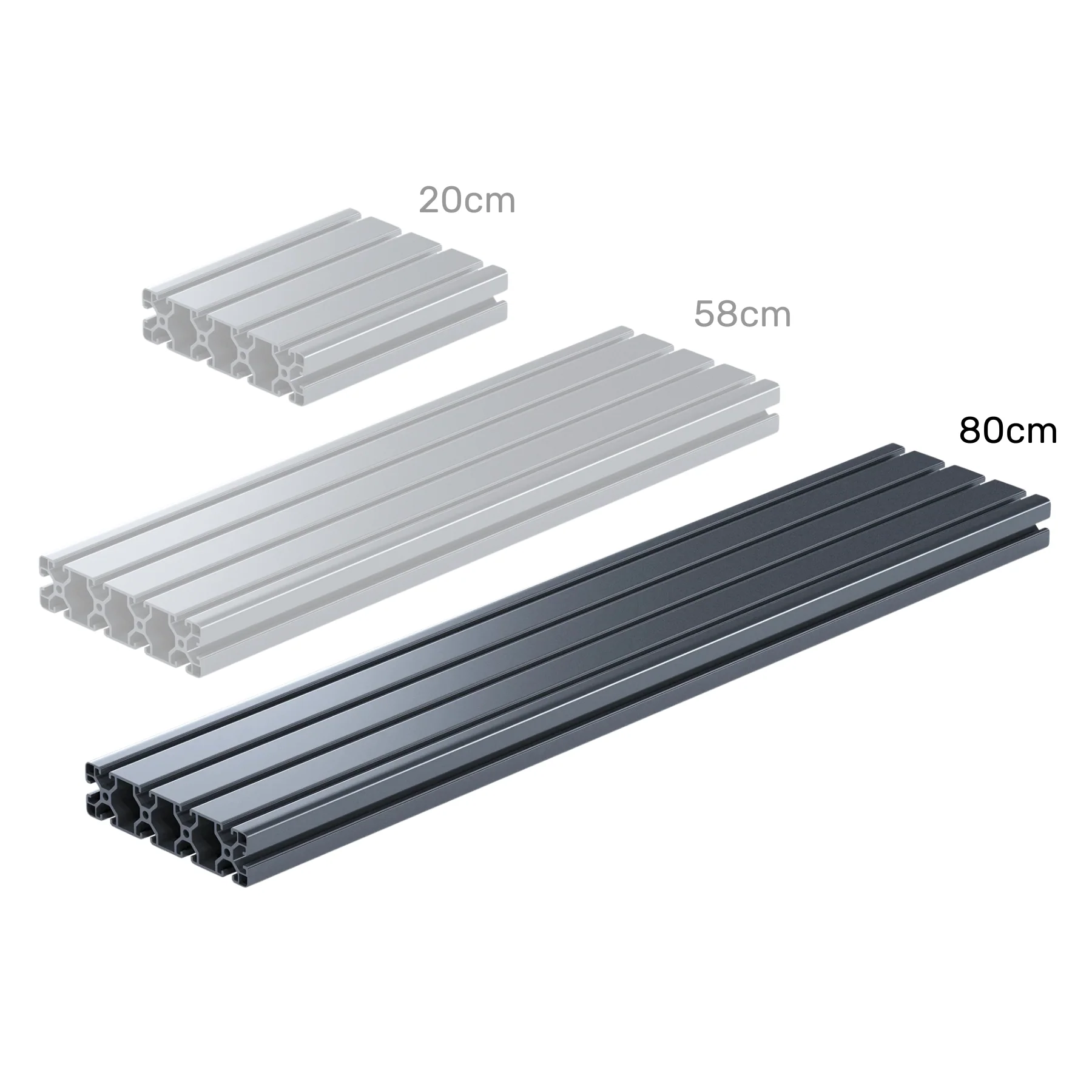 PRIME Aluminium Profile with 8mm Slots - Image 37