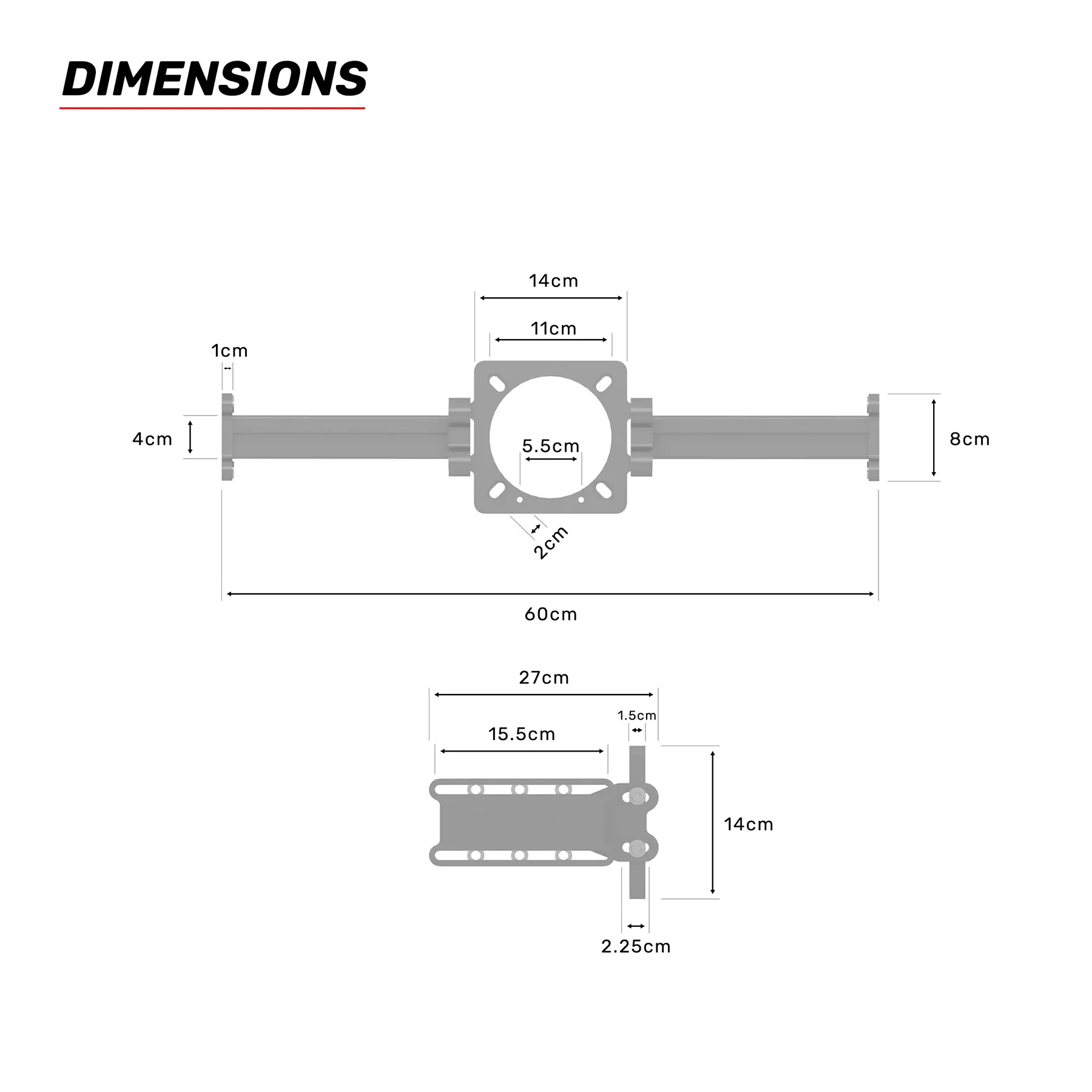 PRIME Sim Wheel Base Bracket - Image 7