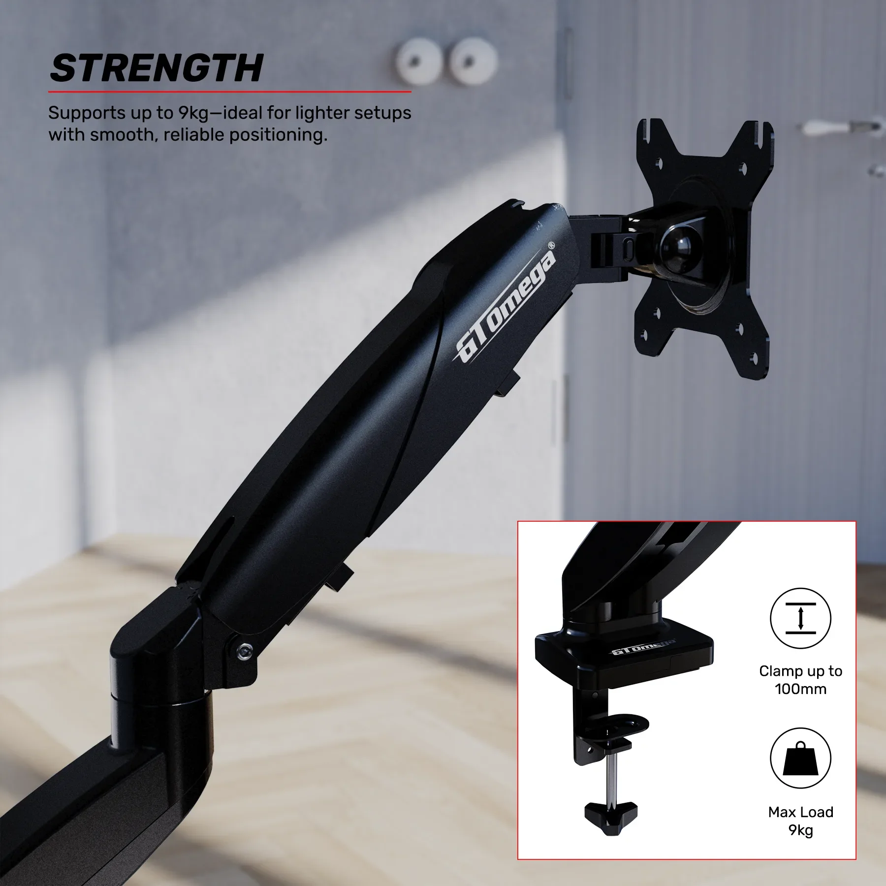 AXIS Dual Lift Monitor Arms - Image 4