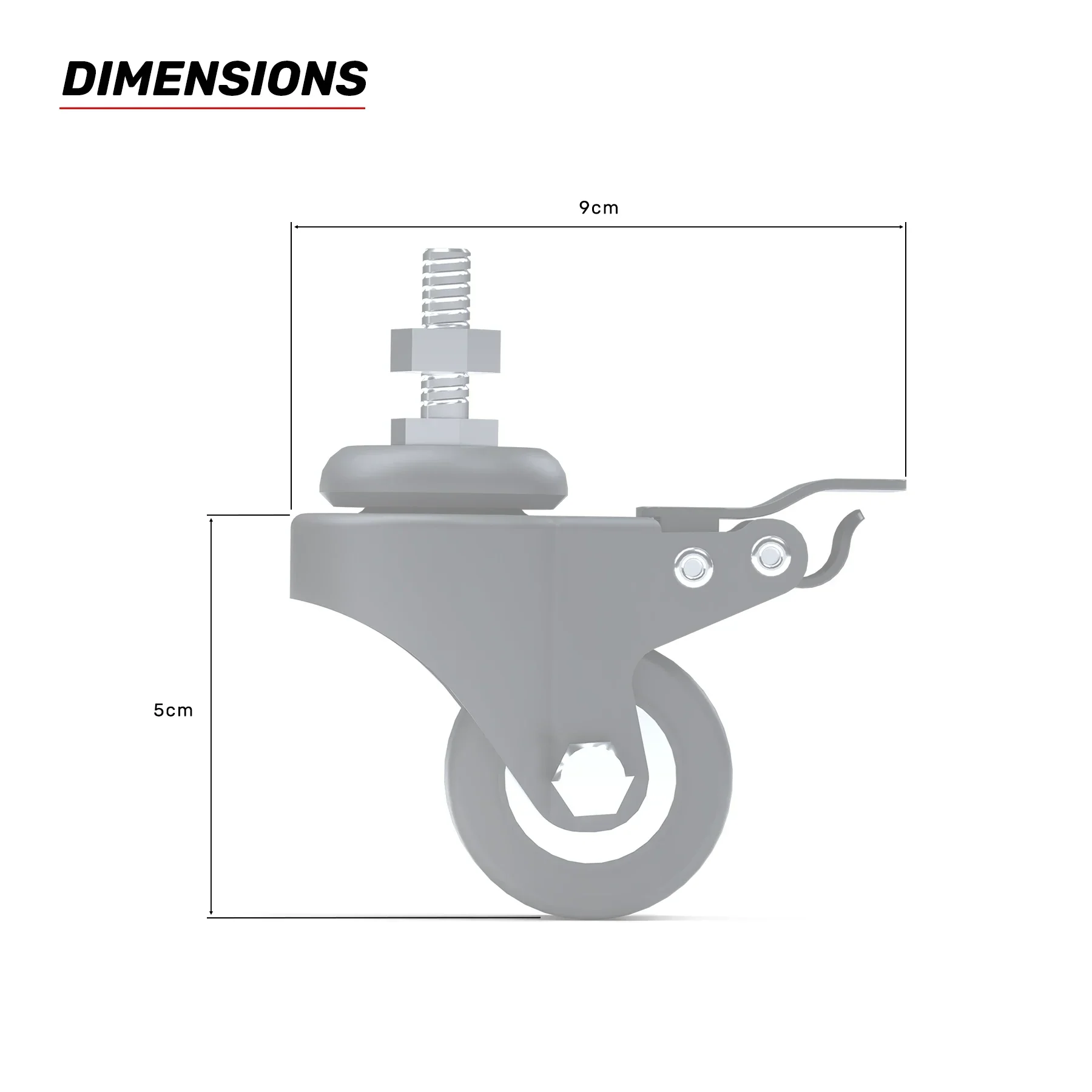 Sim Racing Caster Wheels - Image 5