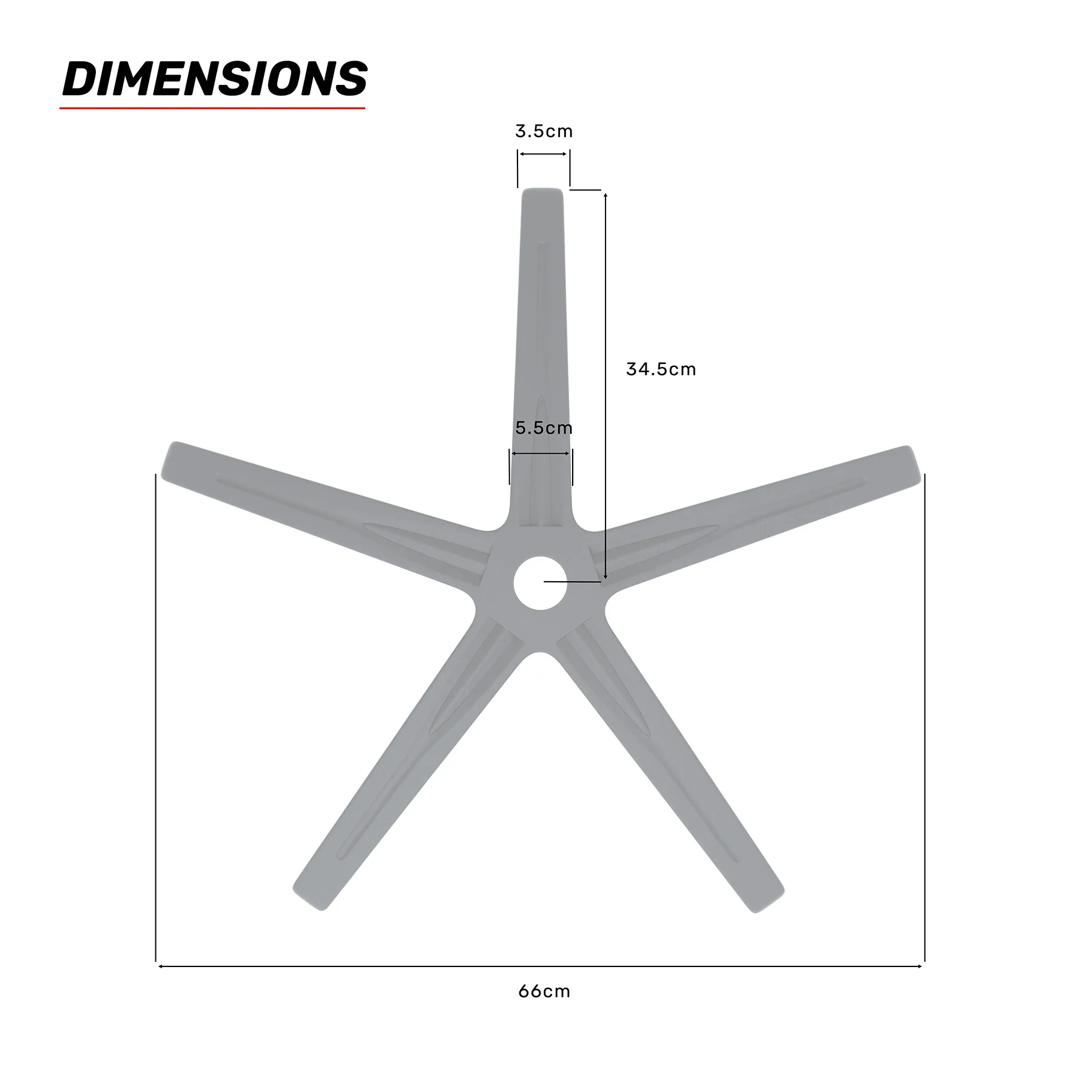 Gaming and Office Chair Star Bases - Image 7