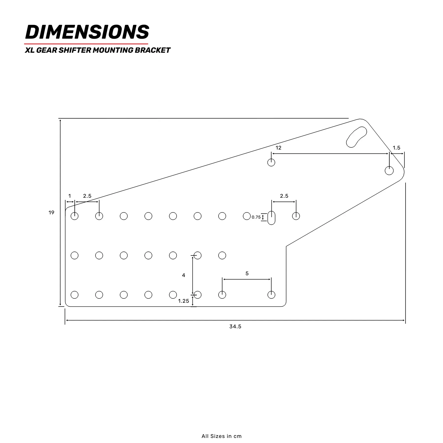 XL Gear Shifter Mounting Bracket - Image 5